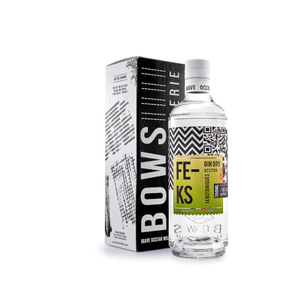 SPIRITUEUX FRANCAIS GIN BOWS DISTILLERIE