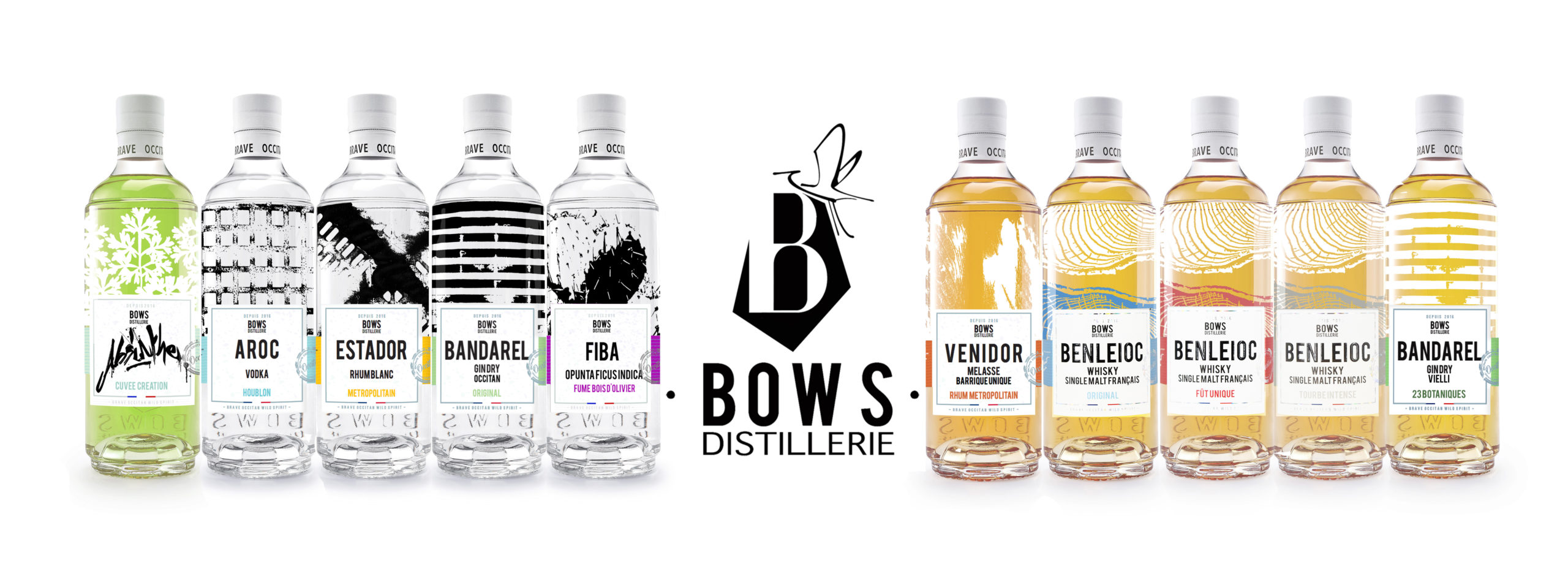 Whisky Français Benleioc tourbé intense, distillerie Bows